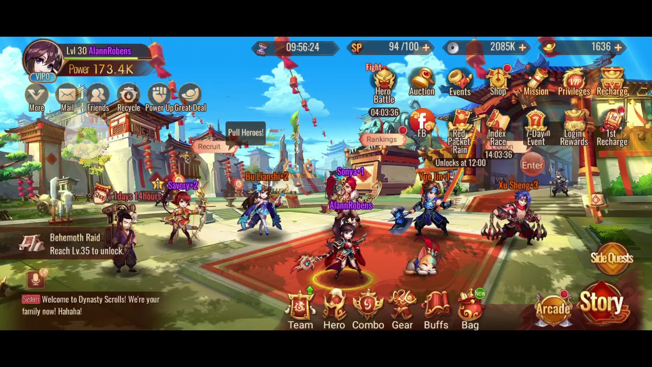 Dynasty Scrolls - Premium Recruit x 10. 2 New Characters!