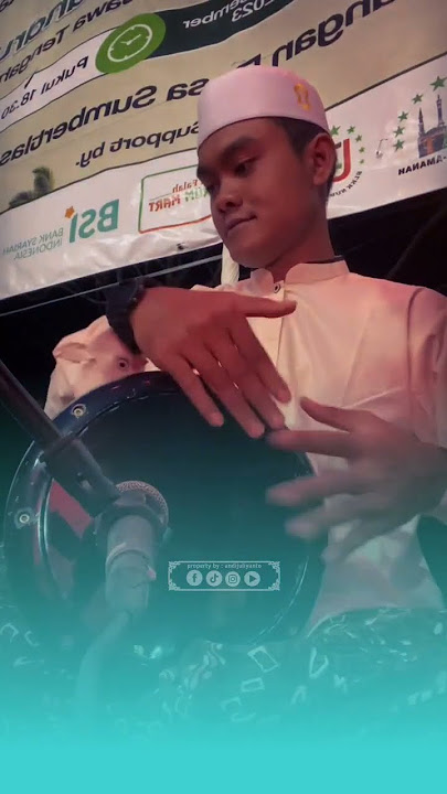 TEKHNIK DARBUKA ASMO WALISONGO VERSI MASTER JAZULI GANDRUNG NABI #shorts #darbuka #sholawat #viral