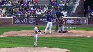 SF@COL: Booth has fun with Posey's throw to mound