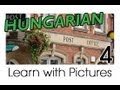 Learn Hungarian Vocabulary with Pictures - In the City