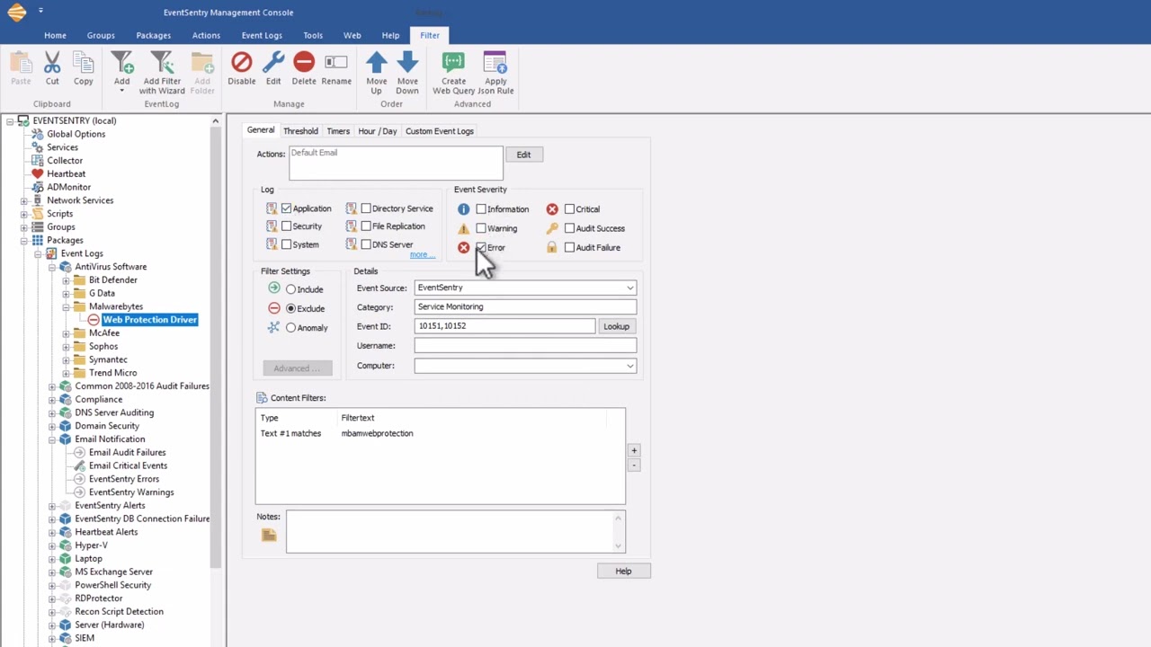 EventSentry Training [08-01]: Overview / Event Log