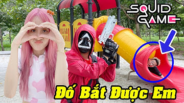 Tập Đặc Biệt Trốn Tìm Trong Công Viên | SQUID GAME Ngoài Đời Thực | Vê Vê Channel