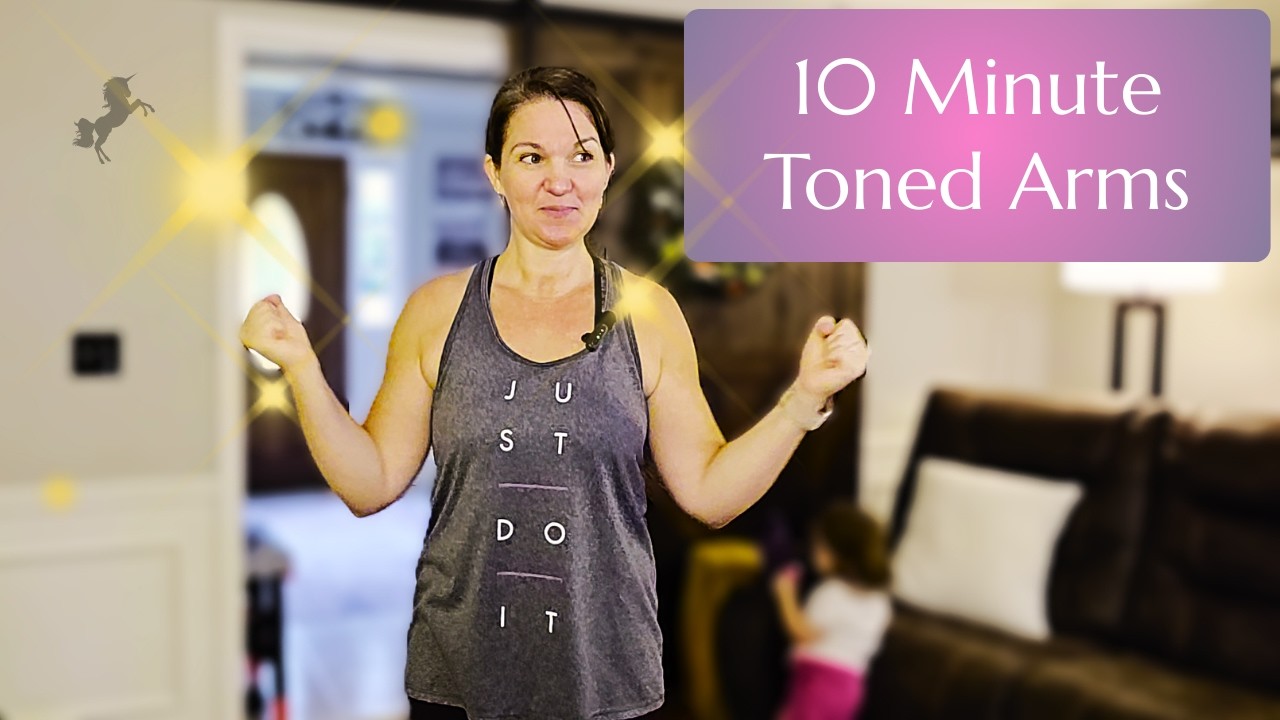 10 min TONED ARMS WORKOUT (No Equipment, All Standing)