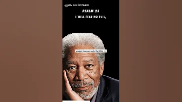 Morgan Freeman reads the Bible! 🙌🏼 Psalm 23!