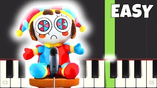 A Very Special Digital Circus Song - EASY Piano Tutorial