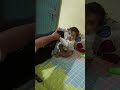 Baby and dady funny moments   cute babies  shorts  cute  baby  dad