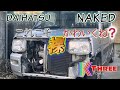 ネイキッド 車名通り「裸」！むき出しのボルトを外してフロントバンパーの取り付け・取り外し / DAIHATSU NAKED L750S EF-VE