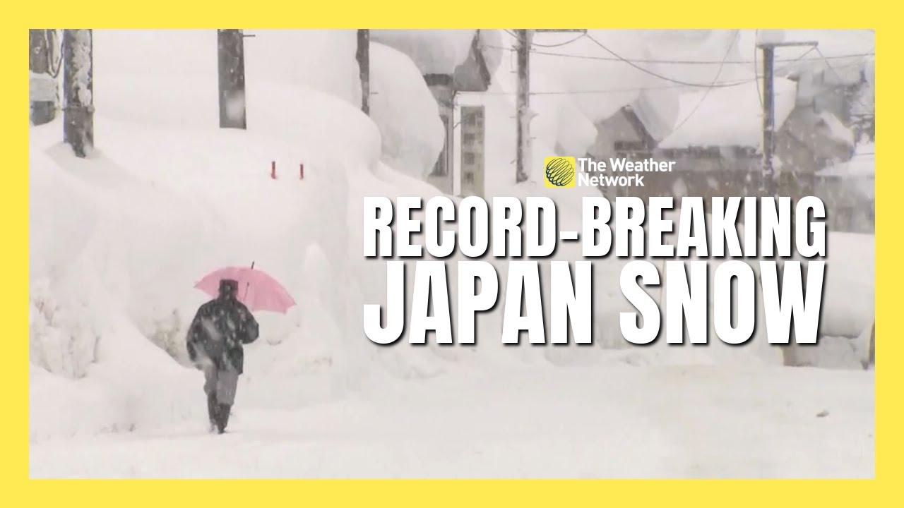 Record-Breaking Weather Buries Northern Japan in Metres of Snow
