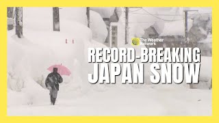Record-Breaking Weather Buries Northern Japan In Metres Of Snow