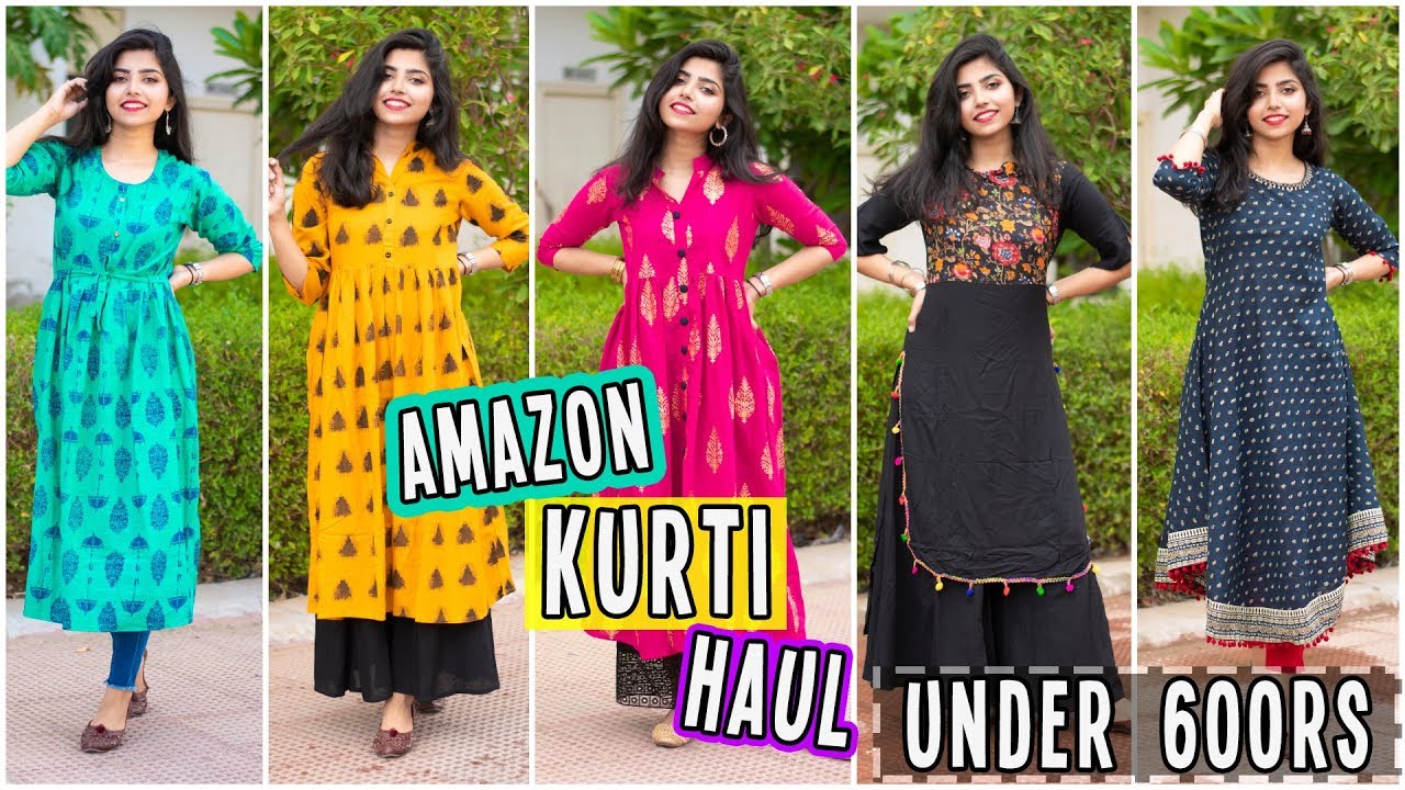 Women's Kurtis Under 799: Amazon Wardrobe Refresh Sale Offers Kurtis For  Women That Are Stylish And Aesthetic - Times of India