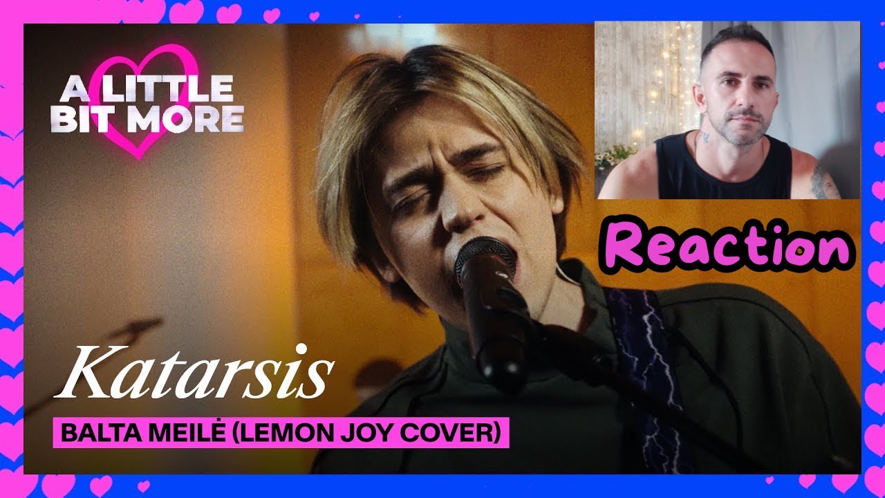 Katarsis - Balta Meilė (Lemon Joy Cover) | Lithuania 🇱🇹 | #EurovisionALBM - First Reaction