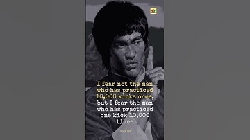 bruce lee motivational quote 💀 #motivation #quotes #shorts #youtubeshorts #brucelee