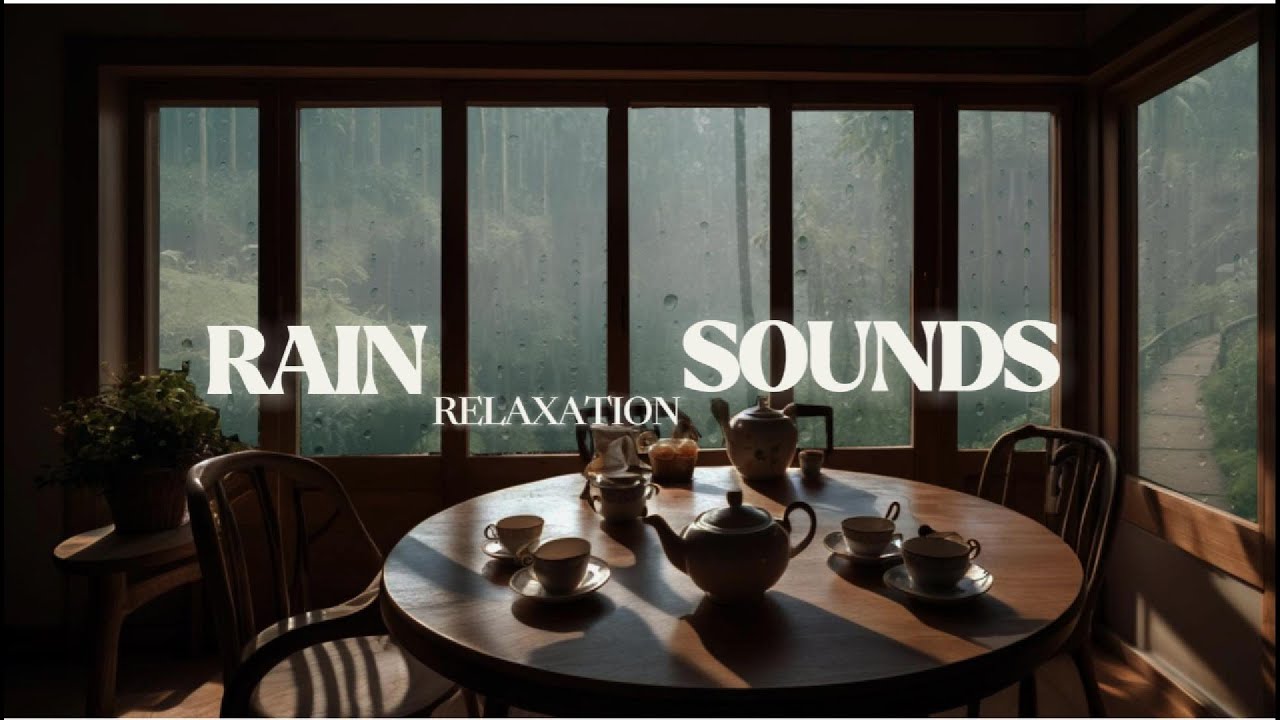 Heavy Rain | Relaxing Rainfall for Sleep, Insomnia, Meditation & Study