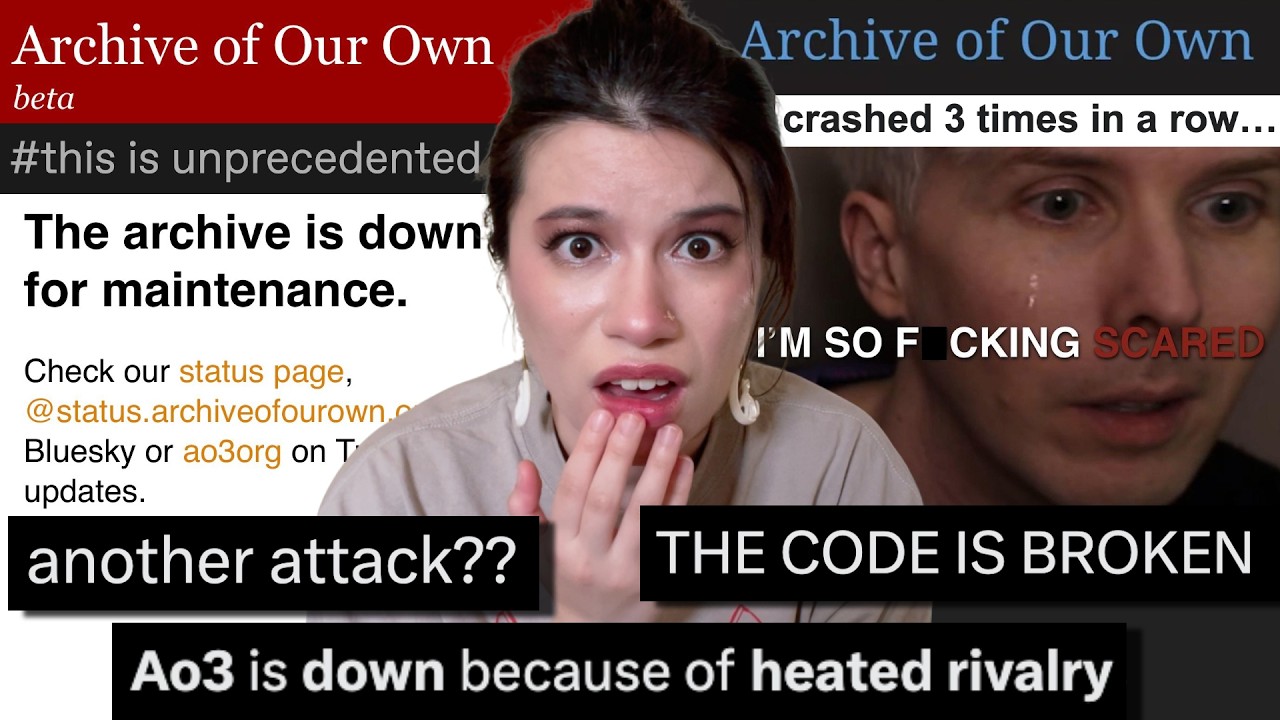 what happened with this AO3 shutdown??