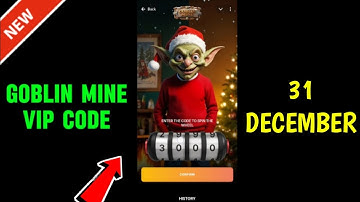 31 December Goblin Mine Game Code | Goblin Mine Game gift bags Code | Goblin Mine Game Daily Code