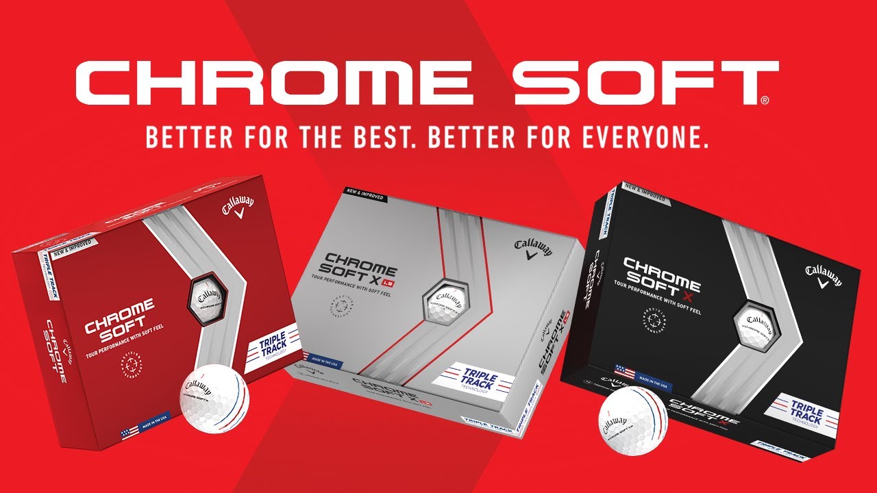 Chrome Soft X Triple Track '24 Golf Balls