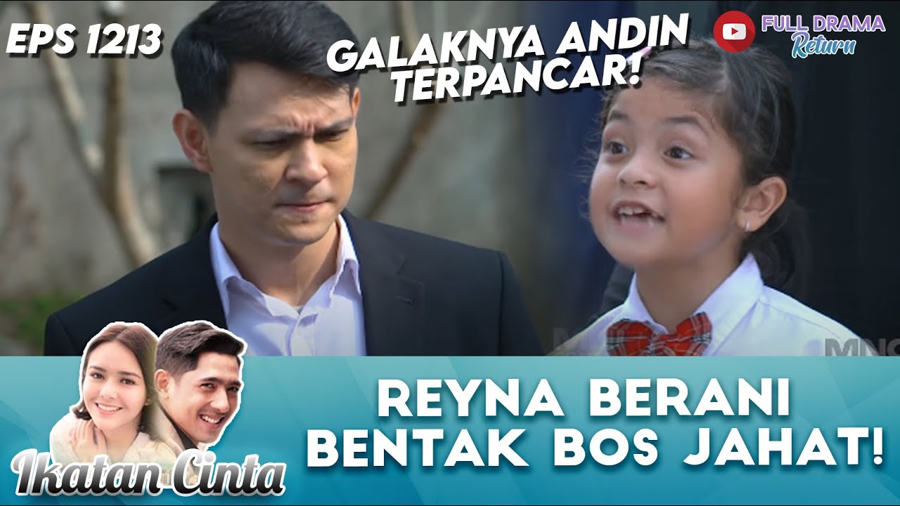 GALAKNYA ANDIN TERPANCAR! REYNA BERANI BENTAK BOS JAHAT! | IKATAN CINTA | EPS 1213 (2/4)