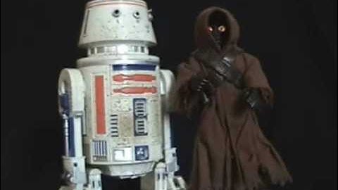 Kenner Action Collection Jawa and R5 D4