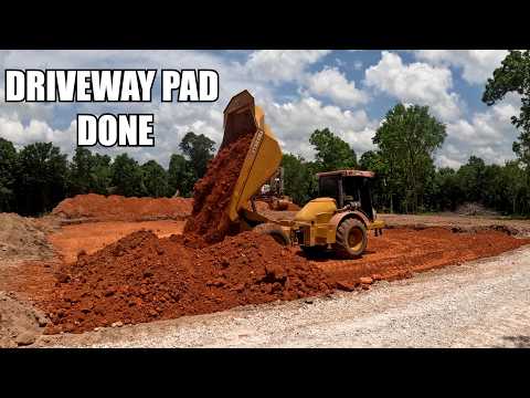 Driveway Pad and Basement Complete! Ready for the Next Phase