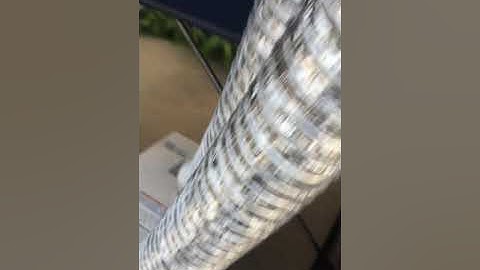 Installed window unit a/c on pop up with all connections in place