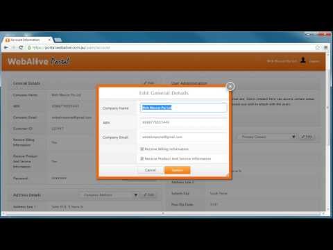 How to Login to the WebAlive Portal and Dashboard Overview