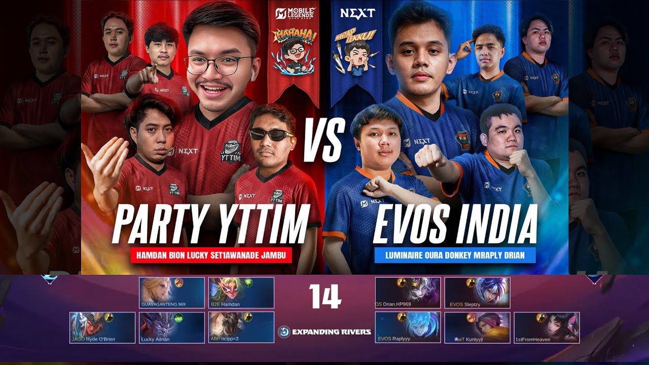 EVOS INDIA VS PARTY YTTIM GAME 1