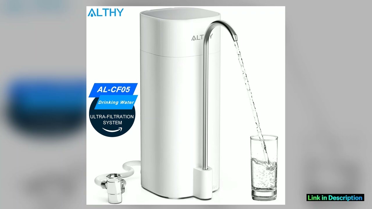 ALTHY Countertop Faucet Drinking Water Filter Purifier Ultrafiltration System Reduces 99 Chlorine