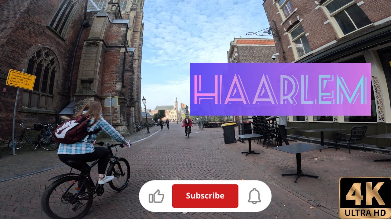 Haarlem city center street walk 4k gopro 12 adventure 