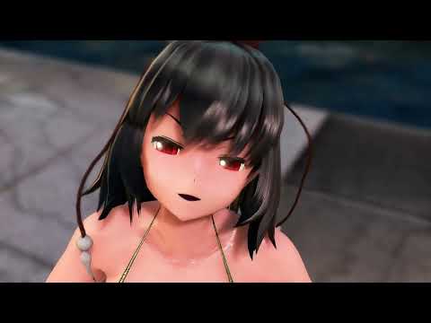 【AIを使ったインチキな4K】 東方MMD 射命丸文　バンパイア
