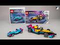 LEGO 77258 F1 Academy LEGO Race Car + 30734 Polybag Detailed Building Review