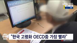 한국 고령화 OECD중 가장 빨라 20210220 2005