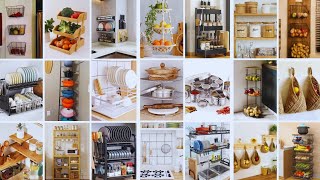 Kitchen Diy Decoration Ideas | kitchen decor | Hanging fruit basket | wooden spice rack build plans