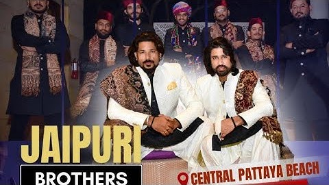 Sufi bollywood fusion Jaipuri Brothers  Wasim and  Shahrukh  live performance from Pattaya #sufisong
