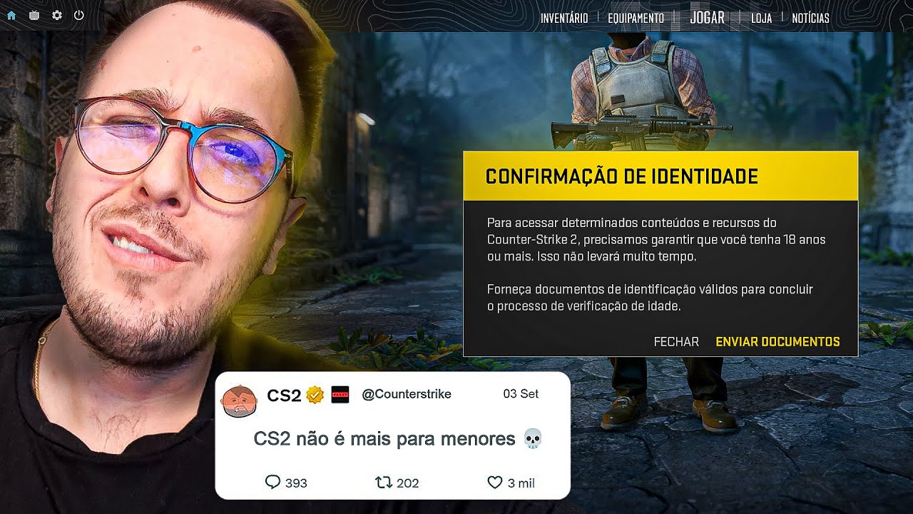 GIRO DE MERCADO #62: ja é REALIDADE, RESTRIÇÃO de idade na STEAM e mercado sendo MANIPULADO!
