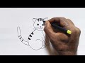 how to cat drawing easy step by step@DrawingTalent