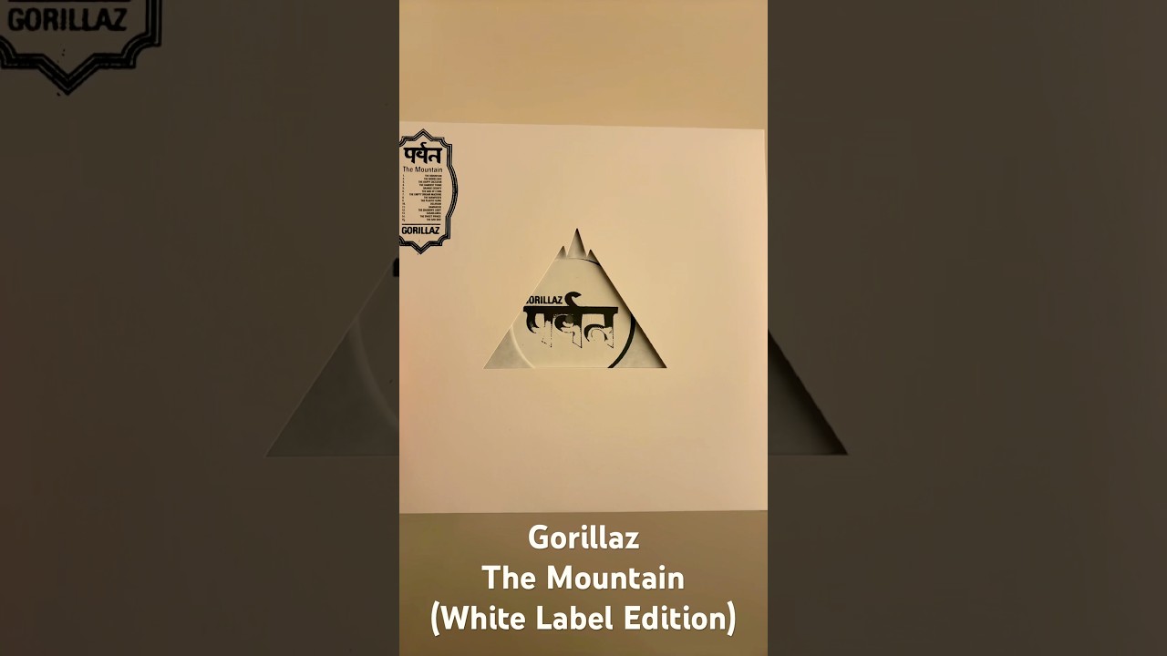 Gorillaz The Mountain Vinyl (White Label) - YouTube