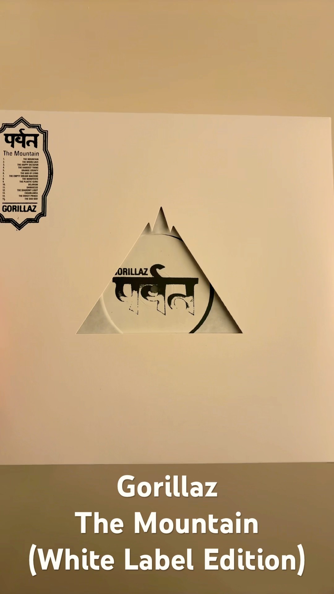 洋楽 GORILLAZ THE MOUNTAIN (THE WHITE LABEL) Gorillaz - The Mountain [White Label] – The Drift Record Shop