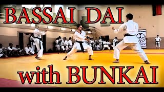 TEAM KATA: BASSAI DAI with BUNKAI (application) |Shotokan| КОМАНДНОЕ КАТА: БАССАЙ ДАЙ с БУНКАЙ|
