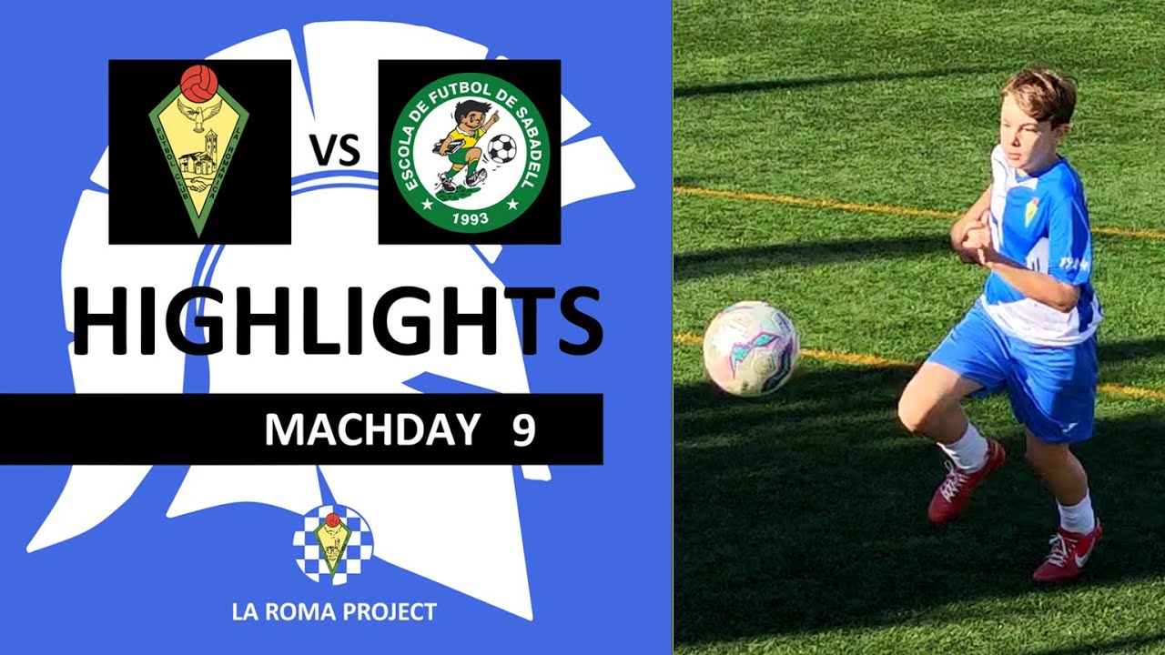 LA ROMÁNICA 3 - 6 ESCOLA F SABADELL