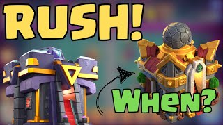 Timing Your RUSH is EVERYTHING in Clash of Clans