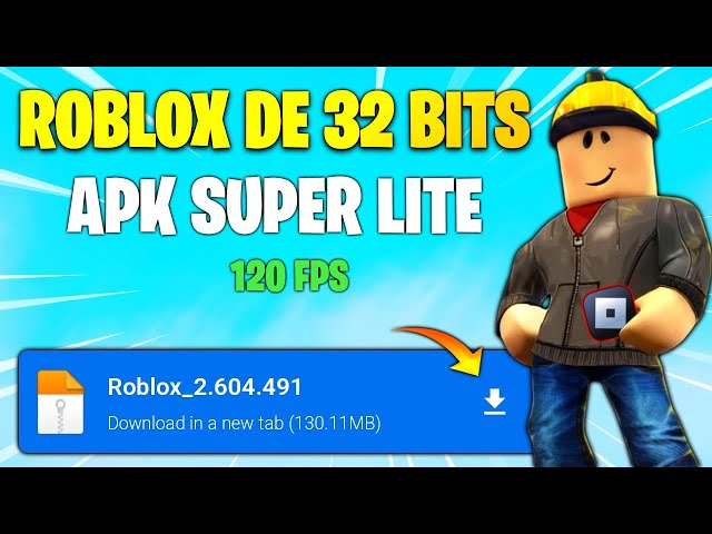 🚨 ROBLOX APK LITE GRÁFICOS REDUZIDOS - 2024 