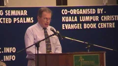 EPS 2004 Lecture 1 of 2 : D.A. Carson - Preaching from Selected Psalms