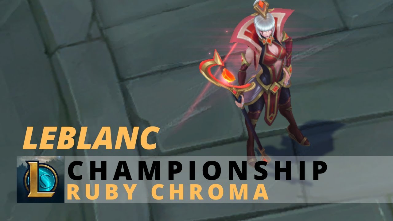 League Of Legends Championship Leblanc 95
