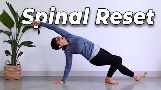 Full Body Spinal Mobility Flow | Strengthen Hips, Back & Shoulders