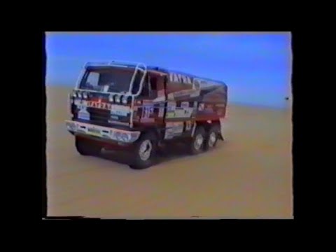 Tatra - Dakar 1988 (unikátní záběry z kabiny)