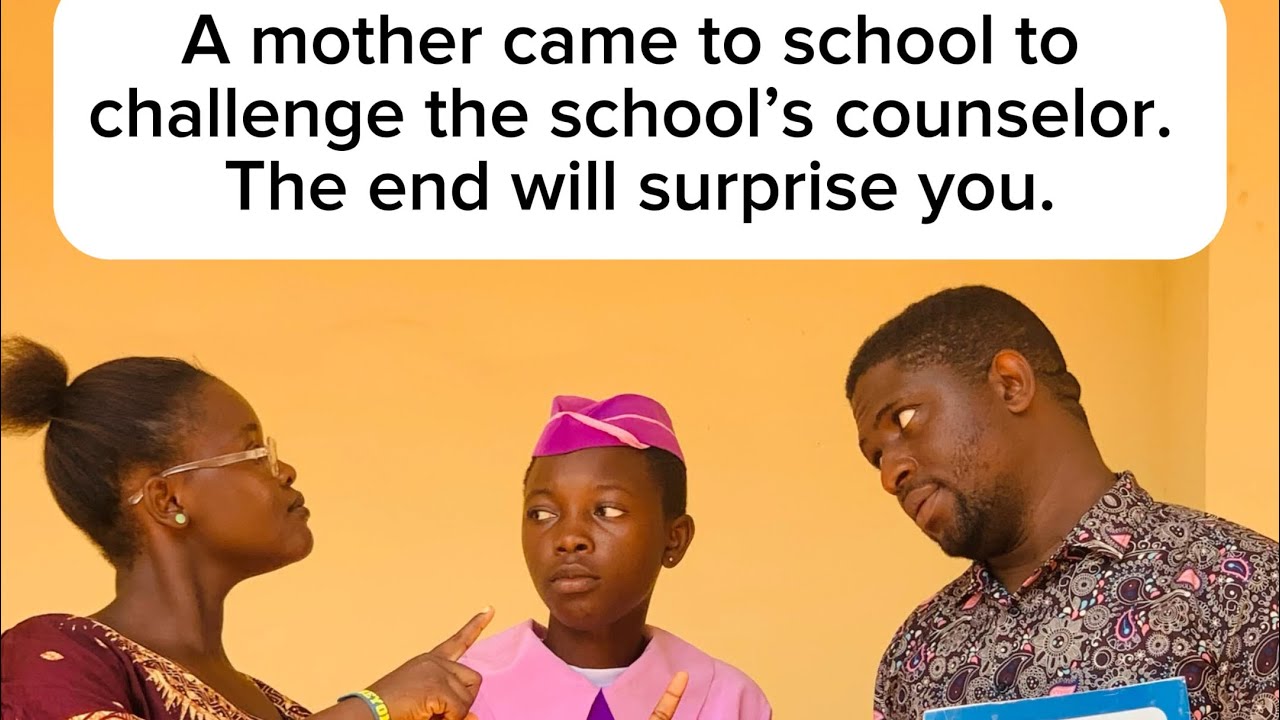 A mother came to school to challenge the school's counselor. The end ...