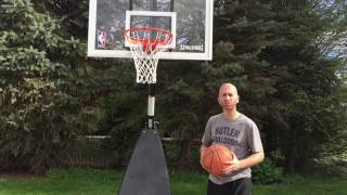 Spalding Hybrid Portable Basketball Hoop