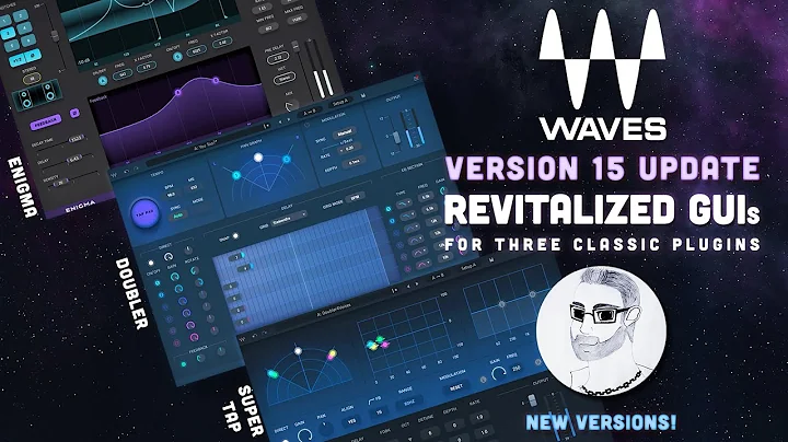 Waves new V15 Update - Revised GUIs for three classic plugins! | First Look - Overview - Playthrough