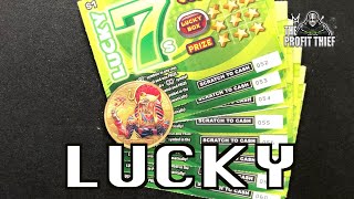 LUCKY 7S NY Lottery Scratch Off Tickets Win $7,000 Scratcher Game 2023