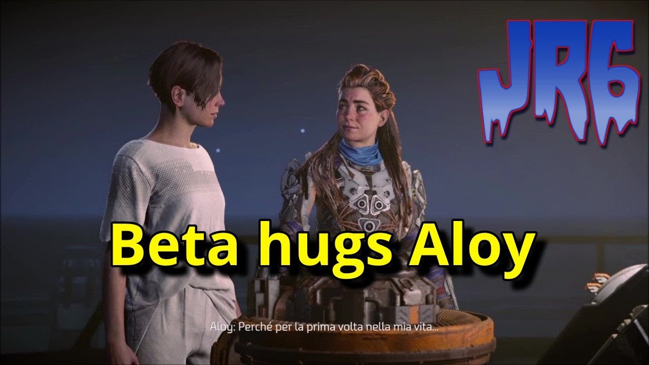 Beta hugs Aloy ; Horizon forbidden West PS4 sub ita